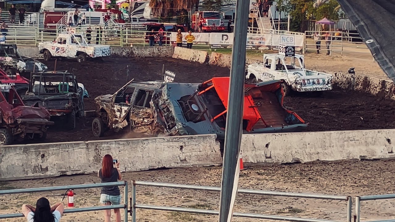 Colusa CA, Truck Heat 2025 | Demolition Derby