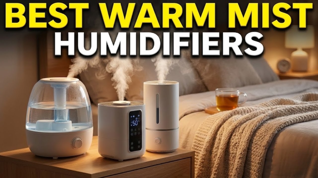 ▶️ Best Humidifier for Winter 2025 – Top 5 Picks for Large Rooms