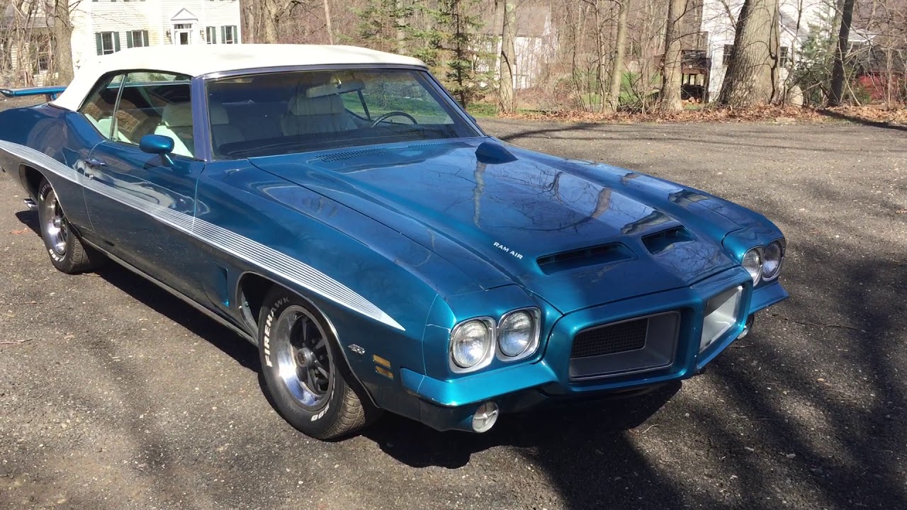 1972 455HO/4spd LeMans Sport Convertible