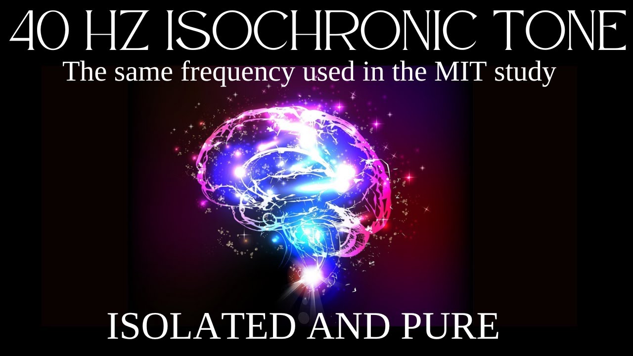 Isochronic 40 HZ Pulse (The same frequency used in the MIT study)