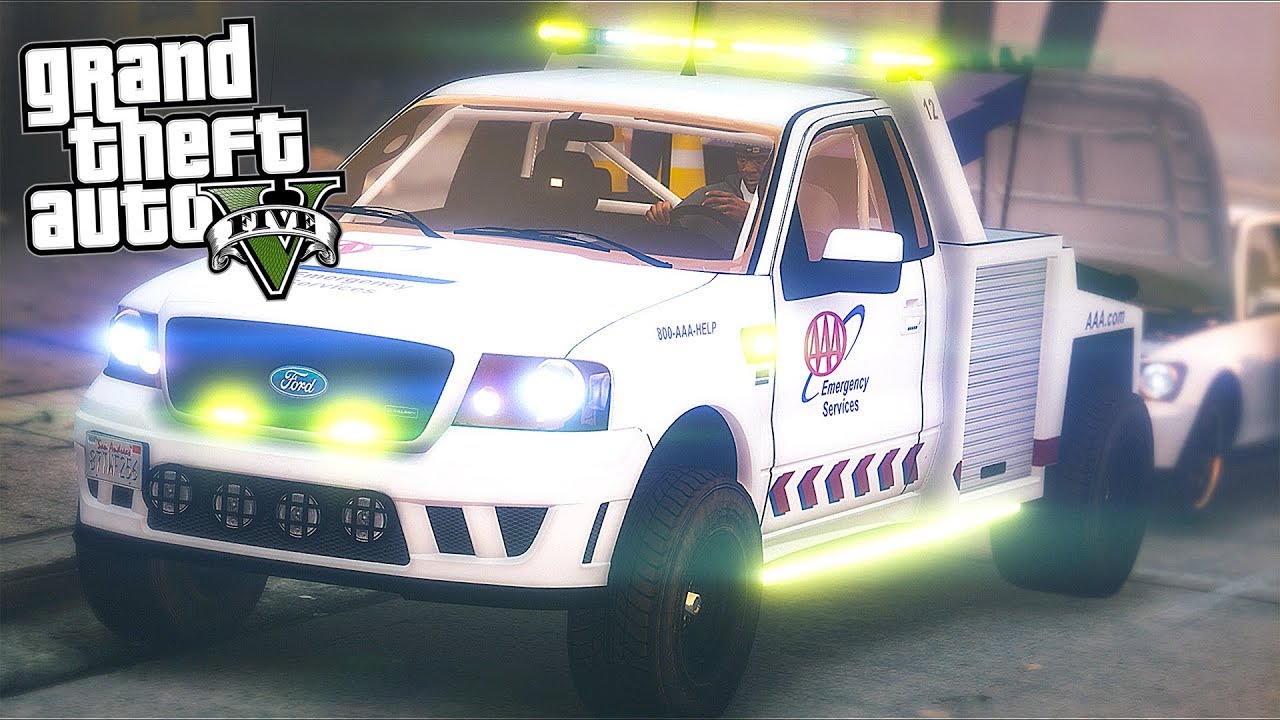 GTA 5 - Реальная жизнь, эпизод 1 - Эвакуация для AAA!! (Поехали работать!)