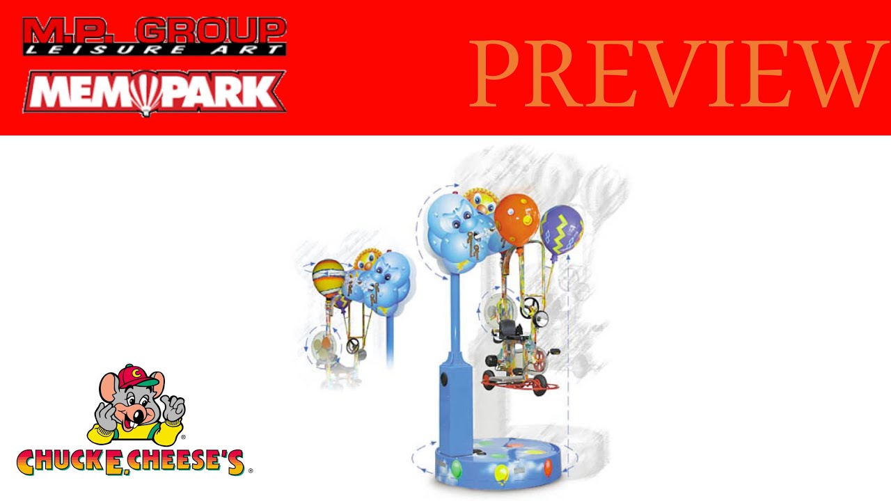 Memo Park Crazy Balloons Kiddie Ride - Preview