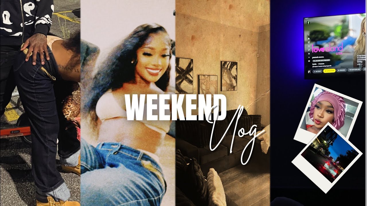 WEEKEND VLOG ᥫ᭡| girls night out , unboxing packages , makeup appointment , target run +more!
