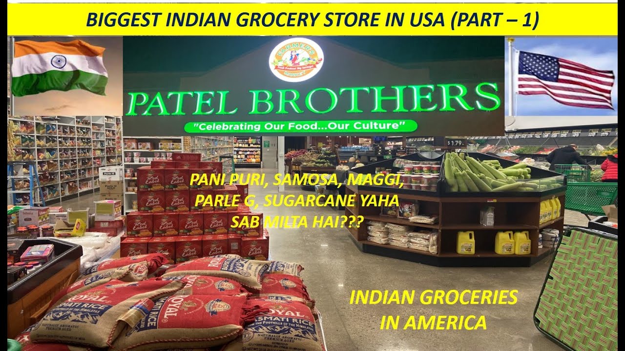 Patel Brothers: Biggest Indian Grocery Store in USA (PART 1)