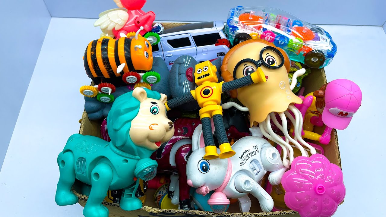 Satisfying ASMR Unboxing of Cute Electric Toy Sets for Relaxing and Delightfully Calming Experiences