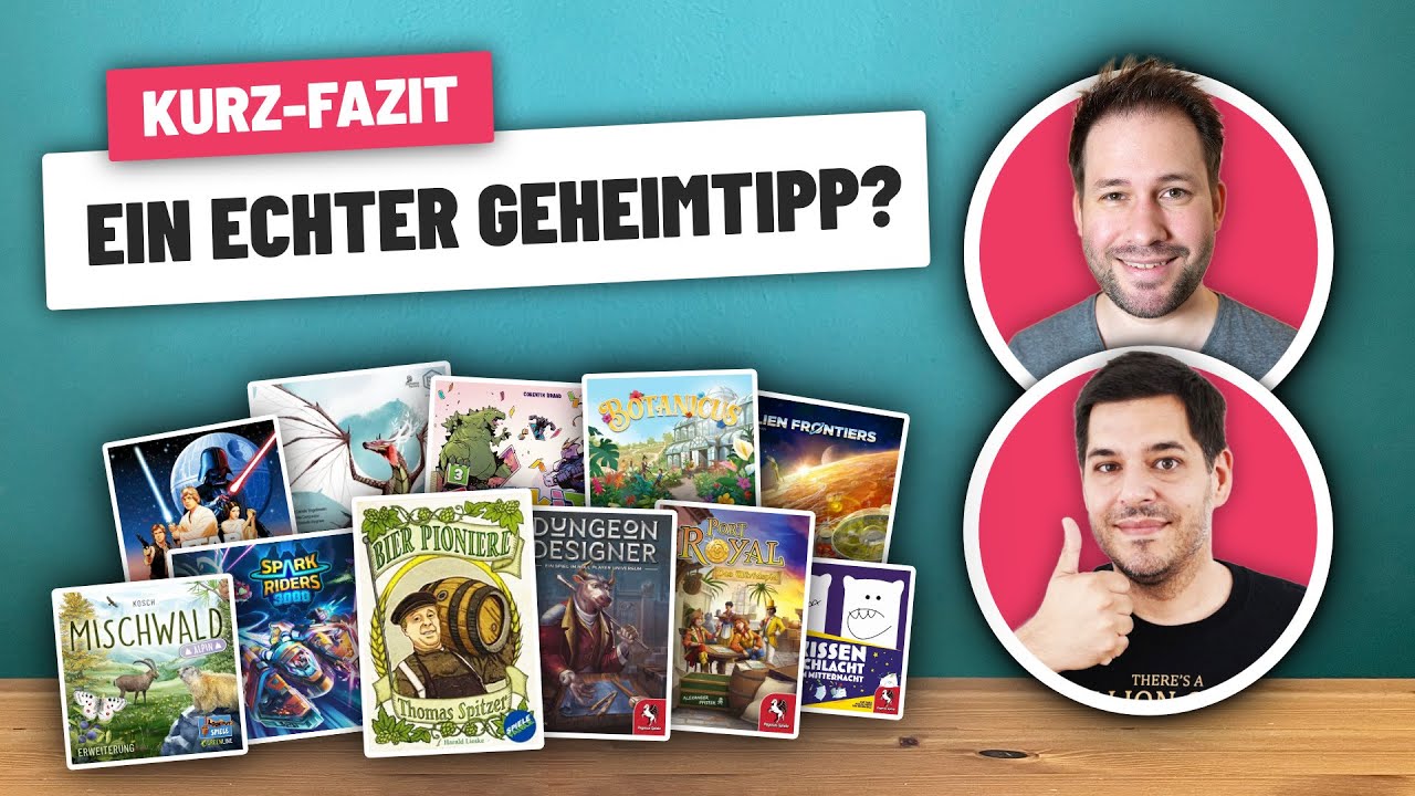 Unerwartet! Brettspiel Hits & Flops im Kurzfazit!