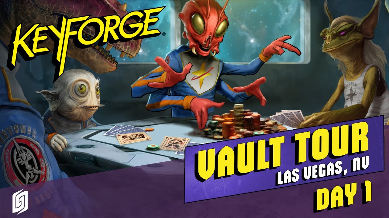 KeyForge: Vault Tour 2024 - Las Vegas, NV Day 1