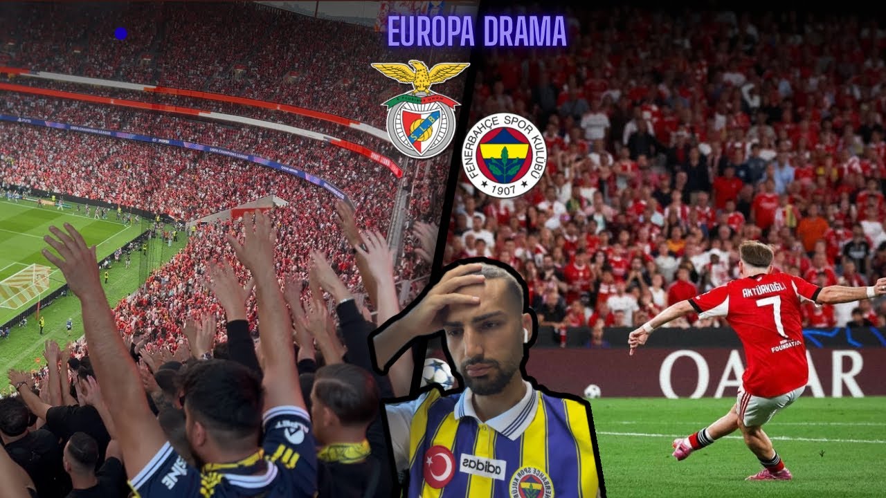 Ah Fenerbahçe ah 😩 Benfica - Fenerbahçe CL Stadion Vlog 