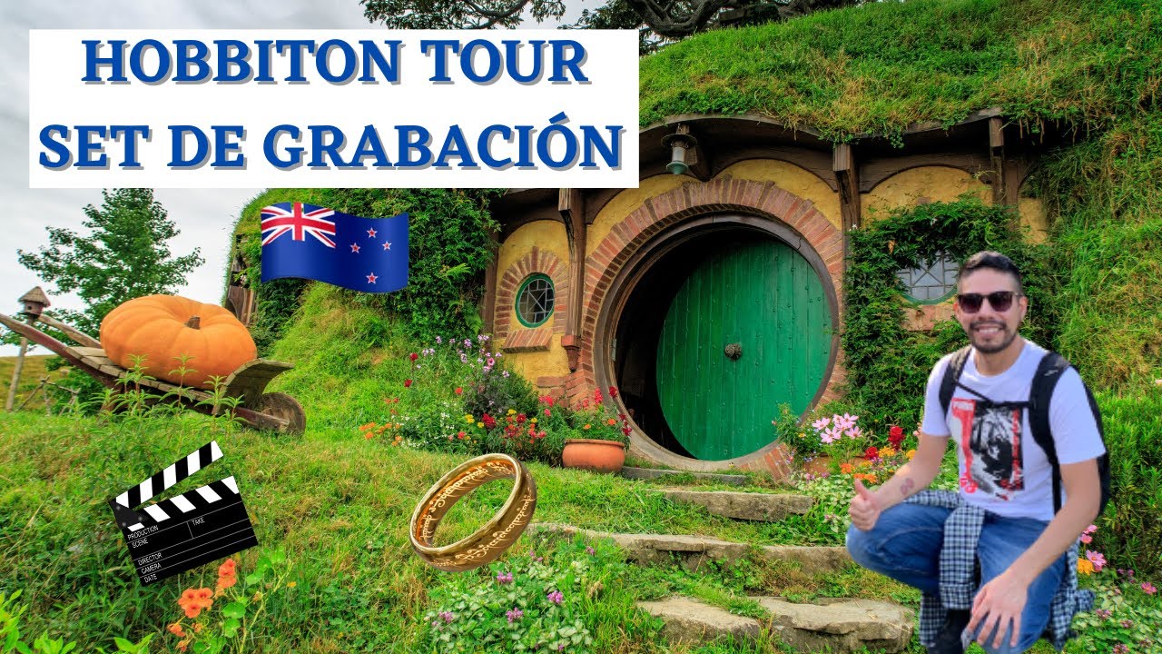 Un tour por "HOBBITON Movie Set" en Nueva Zelanda! 🇳🇿🧙‍♂️💍