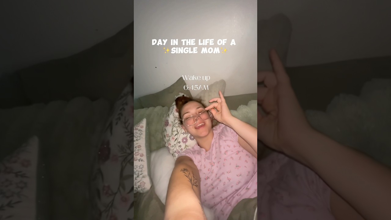 Day in my life as a ✨ single mom ✨ #singlemom #momlife #dayinmylife ￼