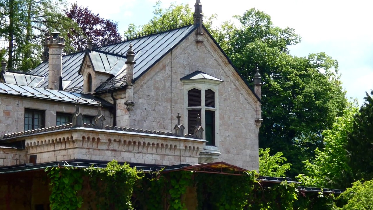 Das Teehaus von Sisi das Marmorschl&ouml;ssl, Bad Ischl, Kaiservilla &bdquo;Kaiserstadt&ldquo; Kurort fz 82/83