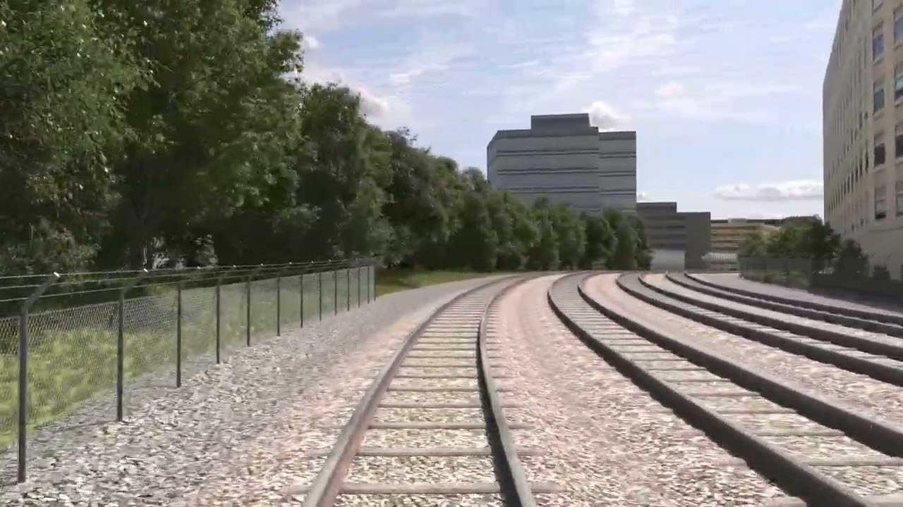 Virtual Flyover of the Long Bridge Project