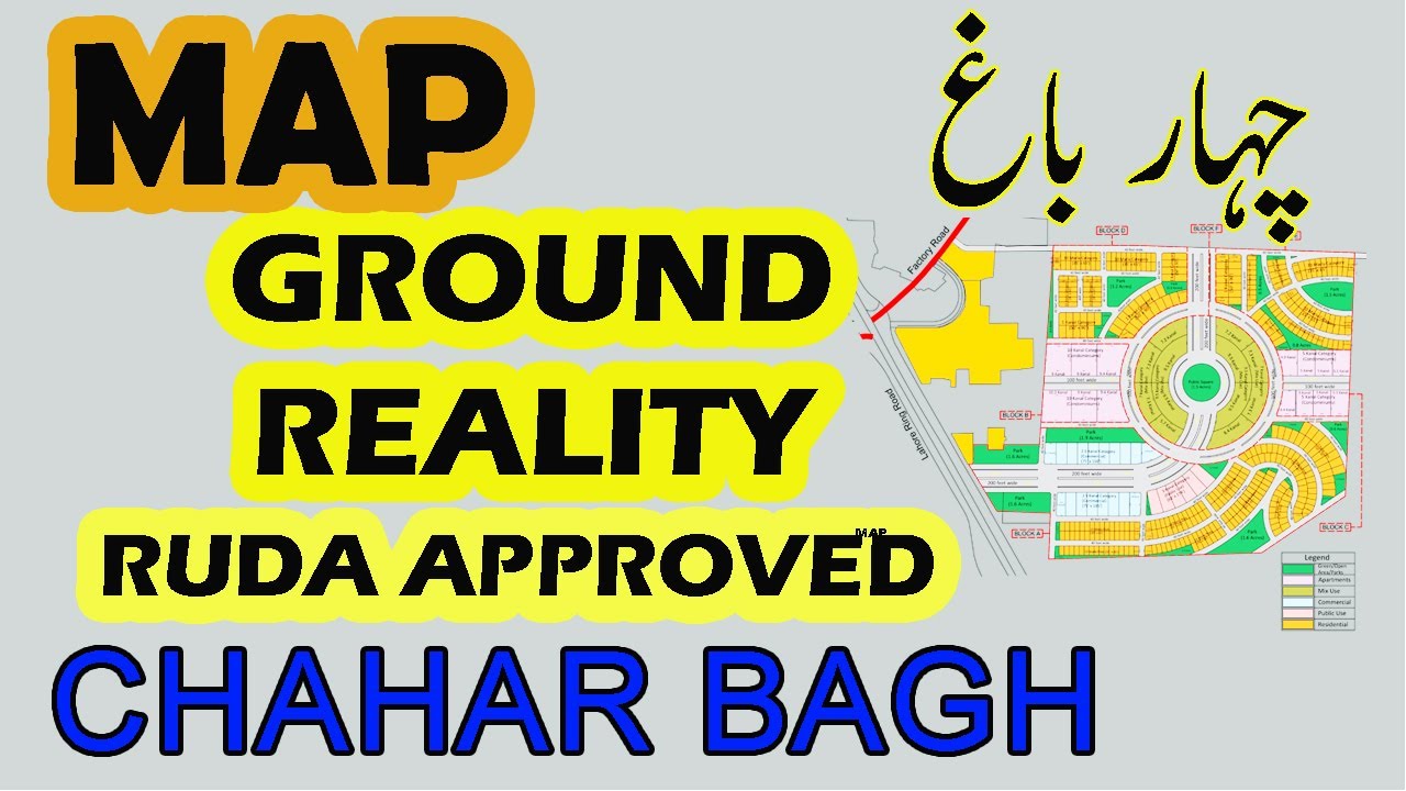 #chaharbagh Chaharbagh RUDA | Map Study and Location | Post Balloting Development Status | Ring road