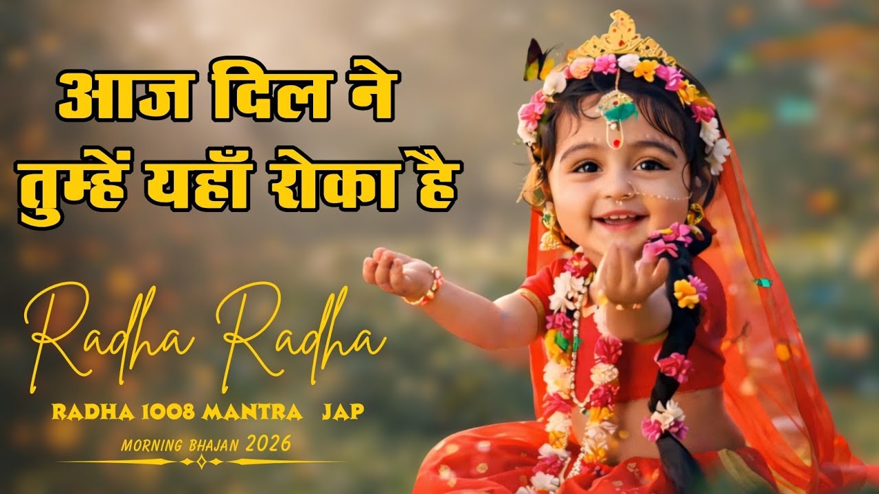 श्री राधा राधा मंत्र जाप 1008 बार @prathampunjadivine 