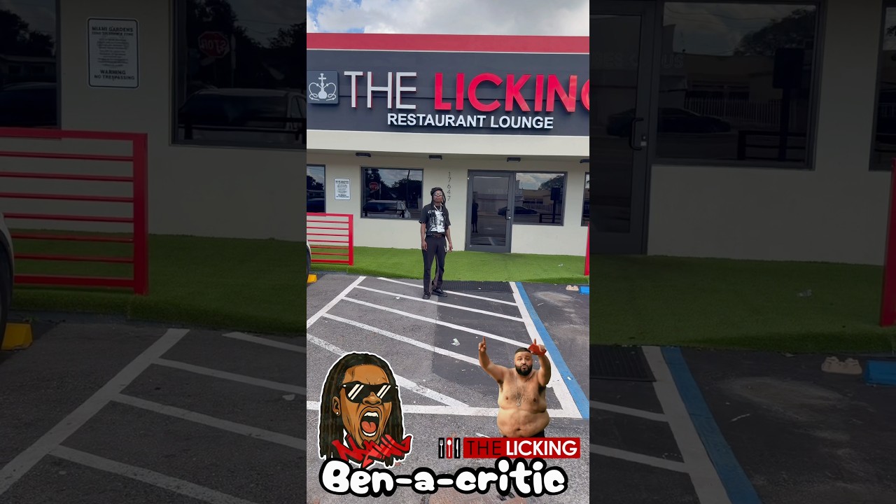 👀DJ Khaled’s Restaurant The Licking📍Miami🌴Florida 