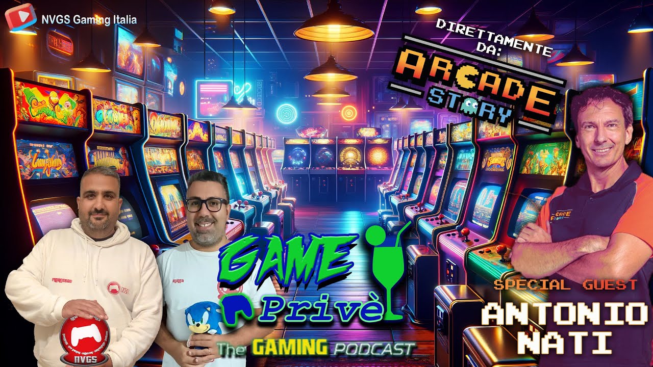 Game Privè - Antonio Nati di ARCADE Story