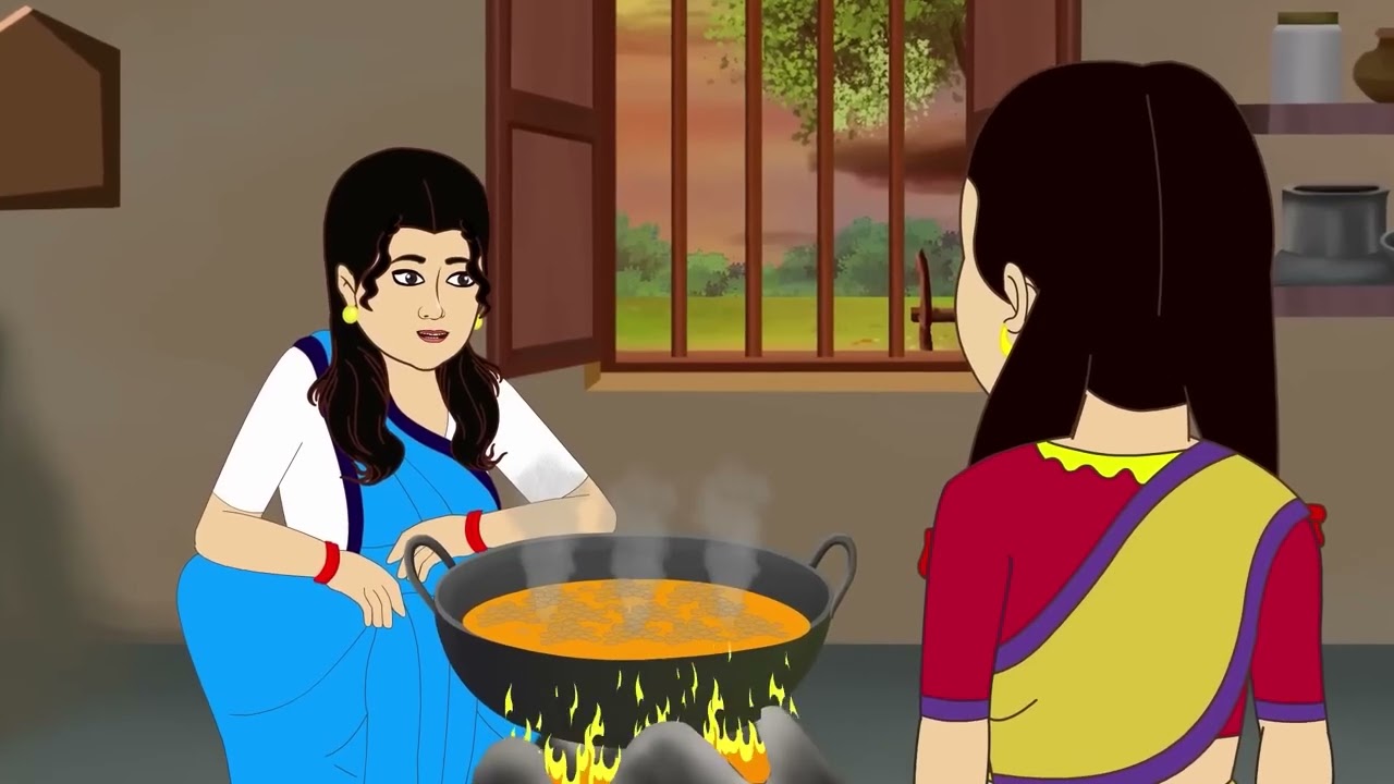 Ak hari dui poribar.bengali cartoon #cartoon 