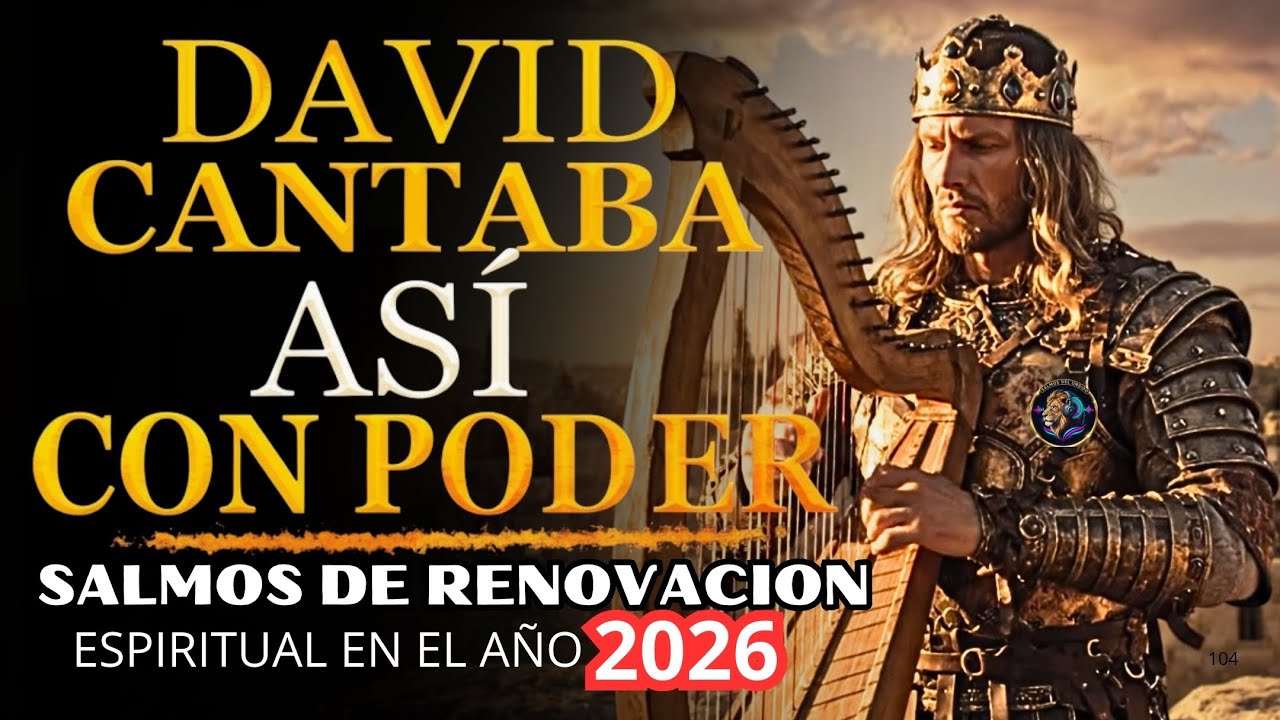 RENUEVA TU VIDA PARA EL AÑO 2026 CON ESTOS SALMOS UNGIDOS |  Salmos que David Cantaba Con Poder