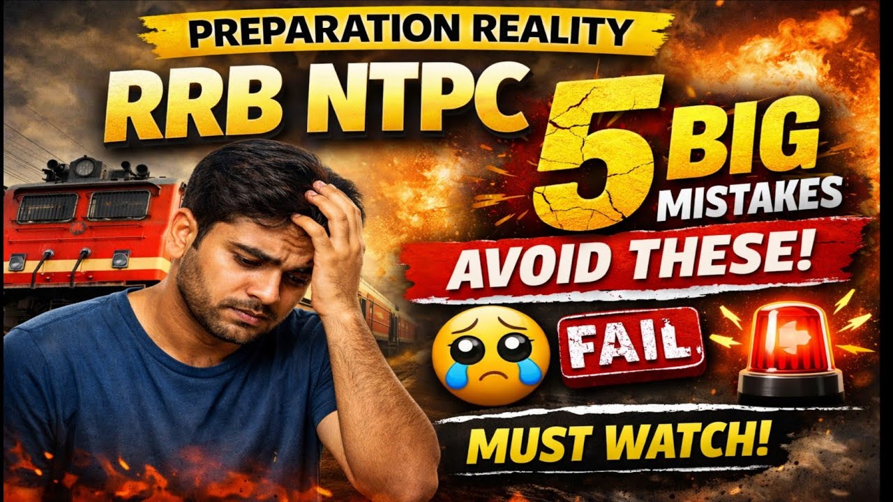RRB NTPC: MY Journey and My mistakes