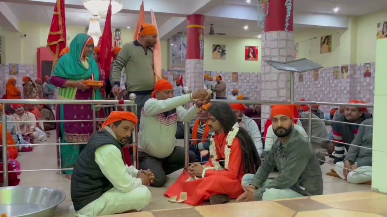 चैत्र मेला 2026 भगतजनों जी की खड़ी गाड़ीया और भगतजन झडां सुखना चढ़ाते हुए 🙏♥️🦚