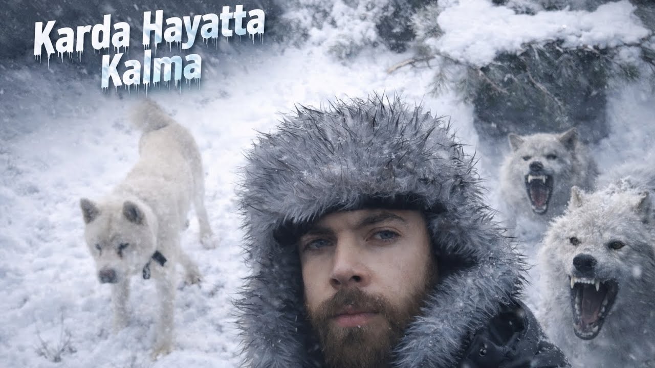 KARLI ORMANDA HAYATTA KALMA | Kurtlarla Çevrili Kamp 🐺❄️