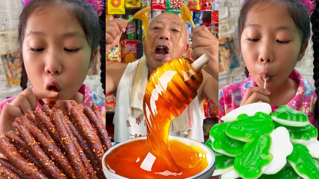 Kumpulan video TikTok camilan Tiongkok jaman dulu, kompilasi camilan Tiongkok masa kecil EP387