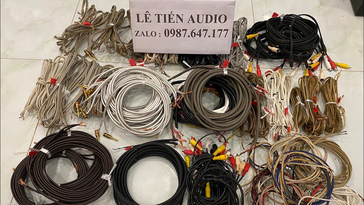Ngày 04/03 : Dây loa Nhật các loại lh 0987,647,177 #music #radio #microphone #audiostory 