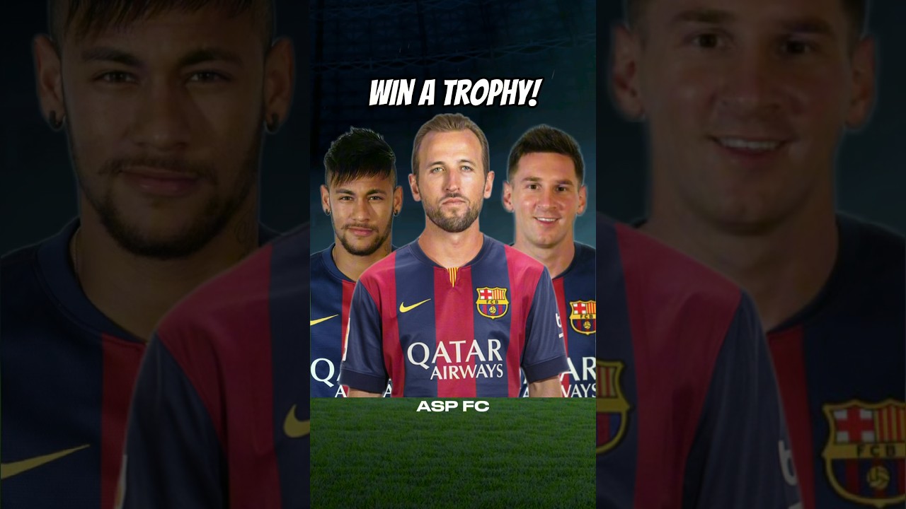 I added Harry Kane to Prime Barcelona to see if he can finally win a trophy! 🏆 FC 24