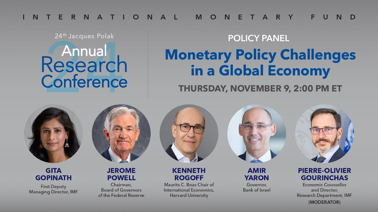 Monetary Policy Challenges in a Global Economy | 24th Jacques Polak Annual Research Conference
