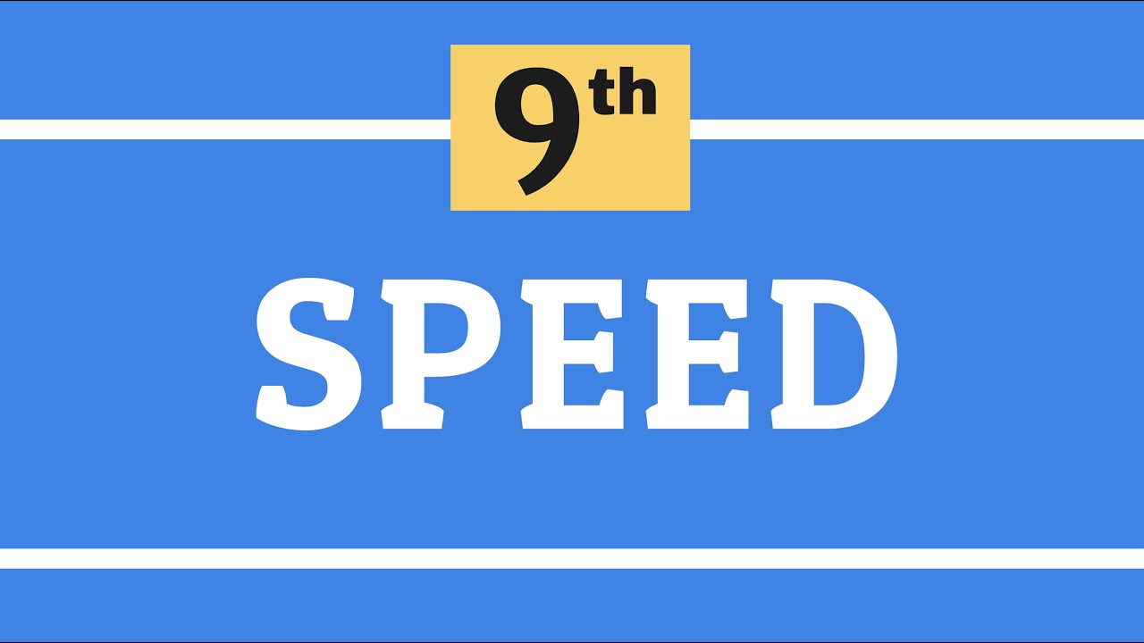 Speed - 9th Class Physics | Waqas Nasir