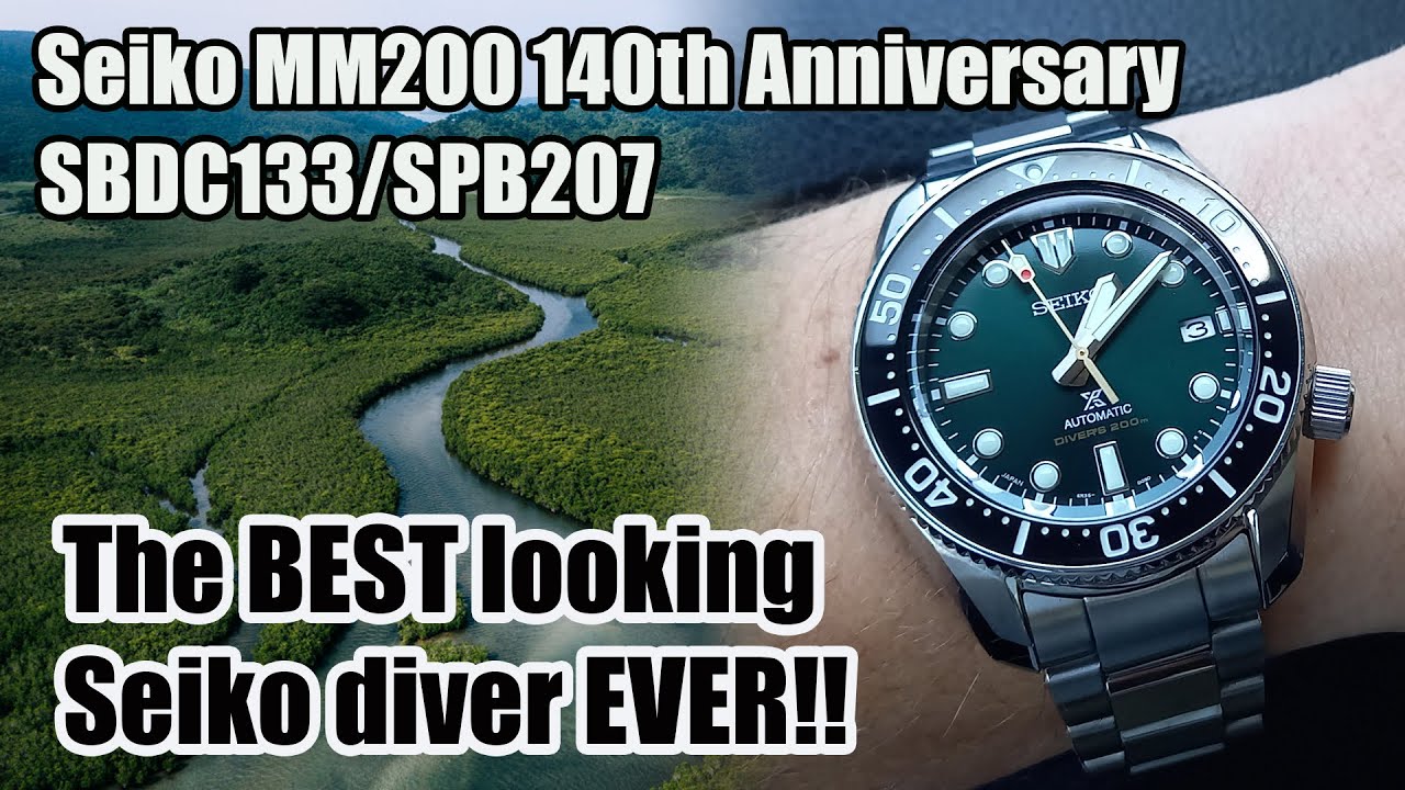 Seiko Marinemaster 200 - 140th Anniversary Iriomote Island - SBDC133 - SPB207 full review