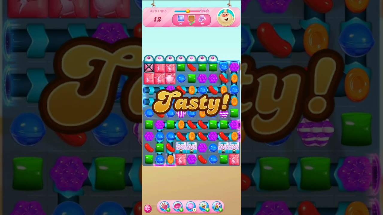 candycrush saga level-423 #trending 🔥🔥 #gaming #viralvideo 🔥🔥