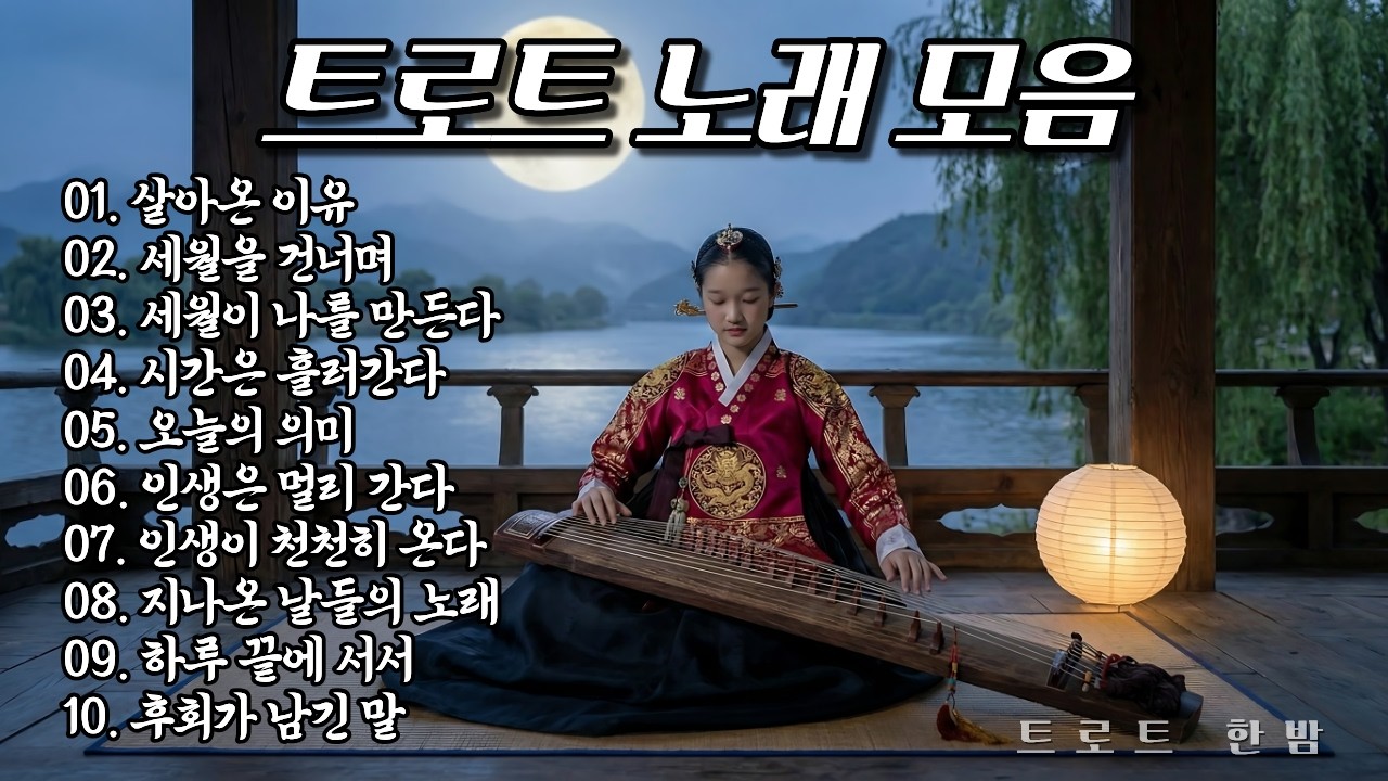 찐한 트로트 #25 | 덧없이 흘러간 청춘의 아쉬운 노래 | 인생·후회·세월 트롯 플레이리스트