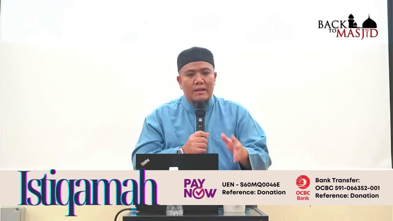 BackToMasjid: Istiqamah (18 Jan)