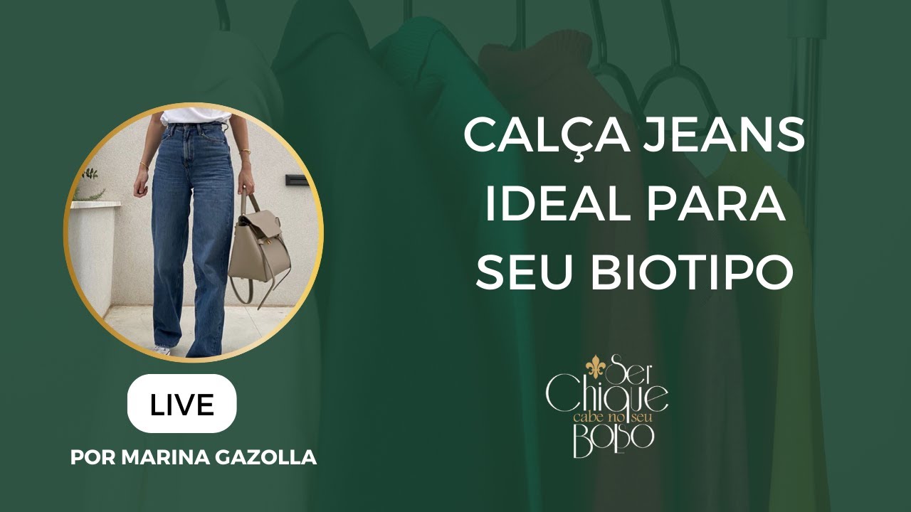 Descobrindo a calça jeans ideal para seu Biotipo Físico