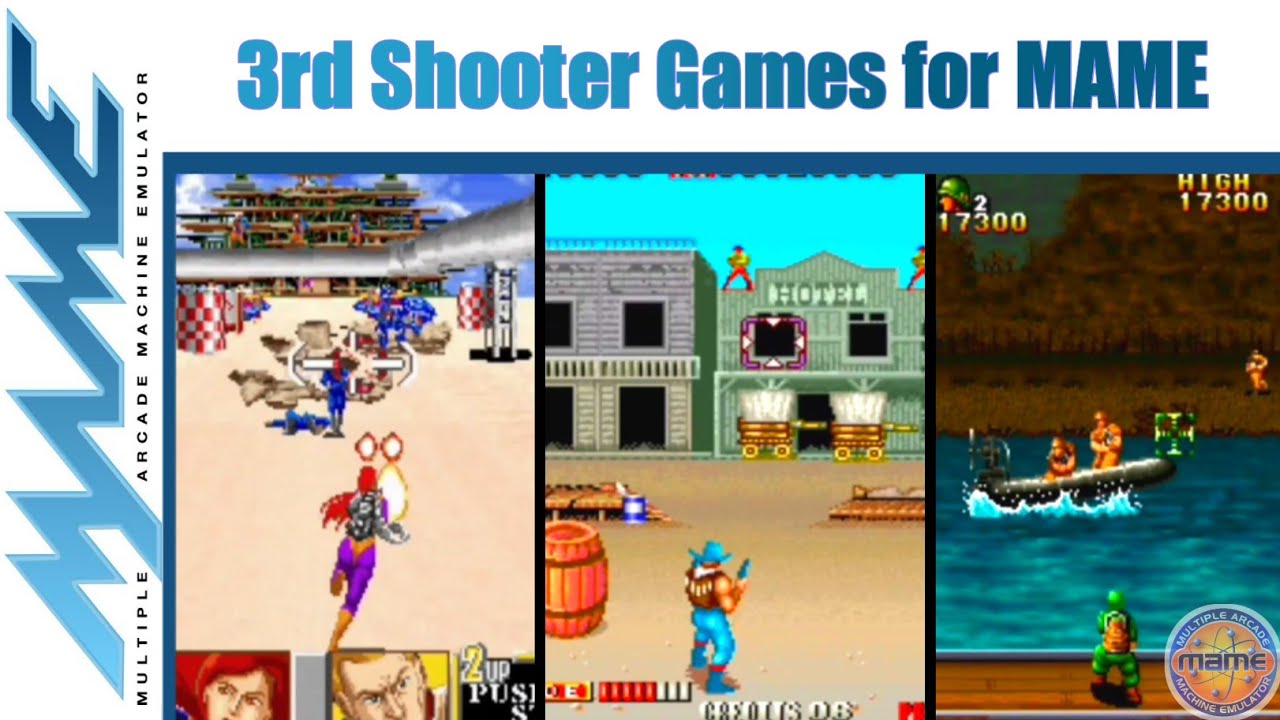 Top 12 Third Person Shooter Games for MAME Arcade - Play on Mame4Droid
