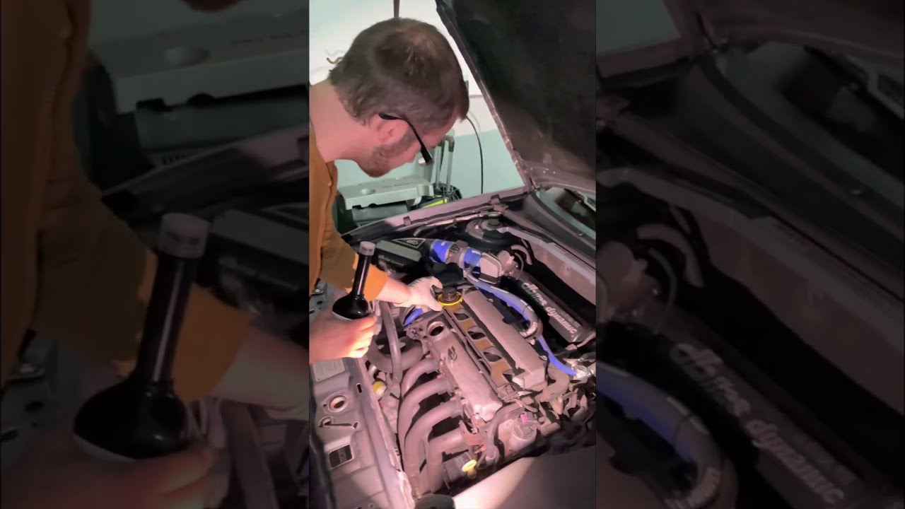 Test płukanki FORTE - Pomiar kompresji przed i po - Opel