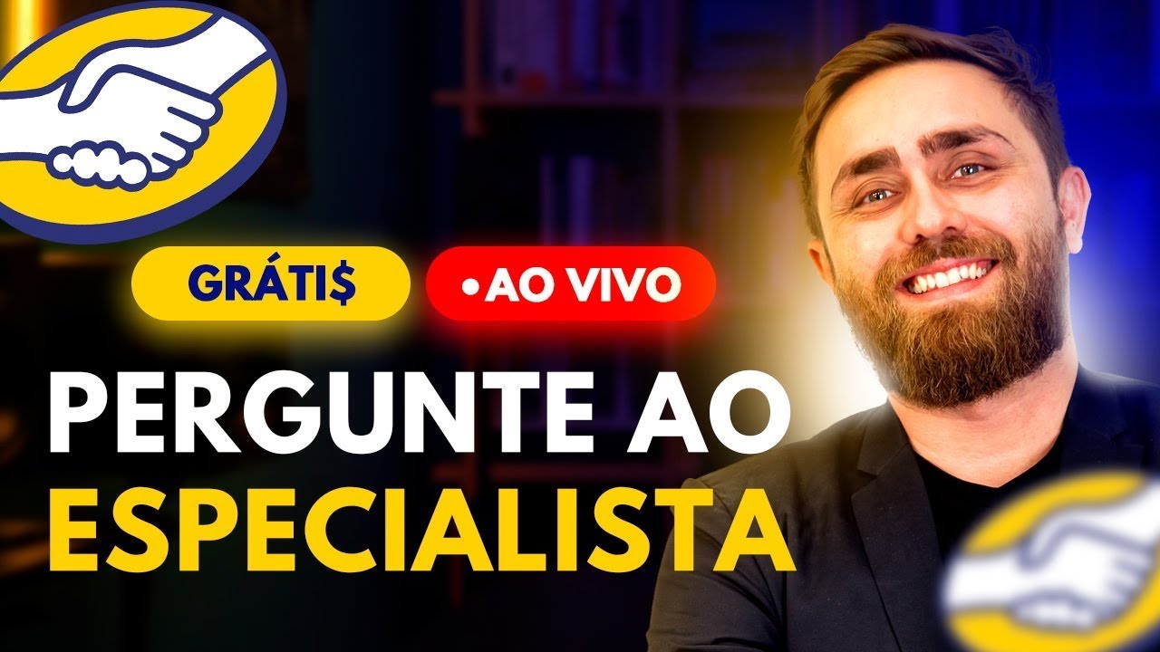 AO VIVO: Tire Suas Dúvidas Sobre o Mercado Livre com o Especialista (100% Grátis!)