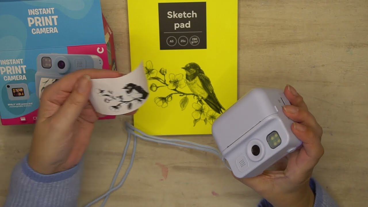 Test der Instant Print Camera von Action.