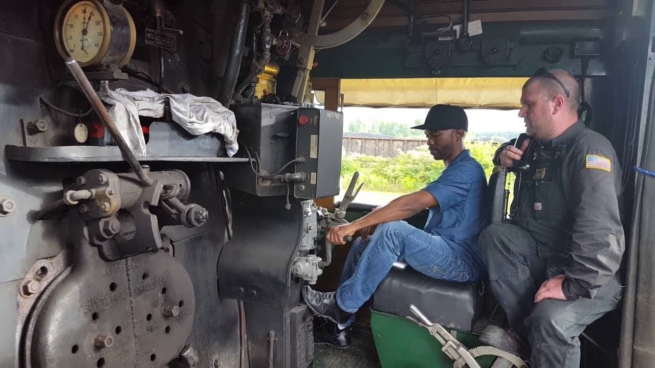 NKP 765 throttle time (Inside view)