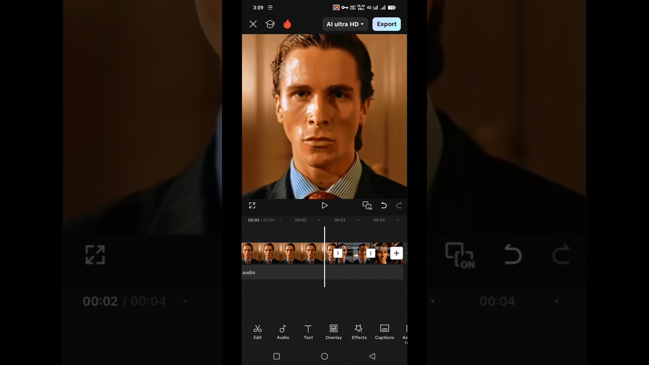 Smooth zoom in effect using Keyframe + graph tutorial in capcut | capcut &copy;#capcut #shorts