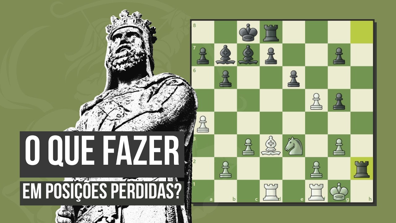 Eu estava perdido nessa posição… e fiz isso