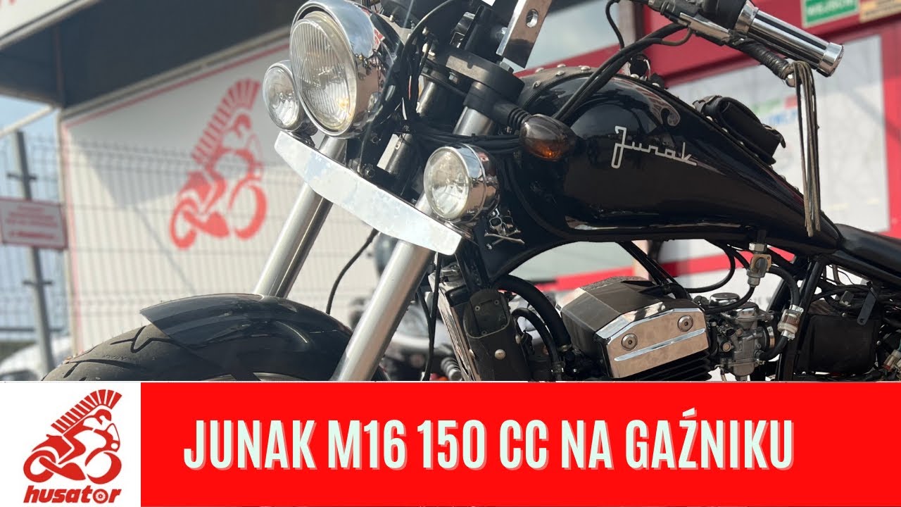Jak jeździ Junak M16 na gaźnikach po modyfikacji na 150 cc