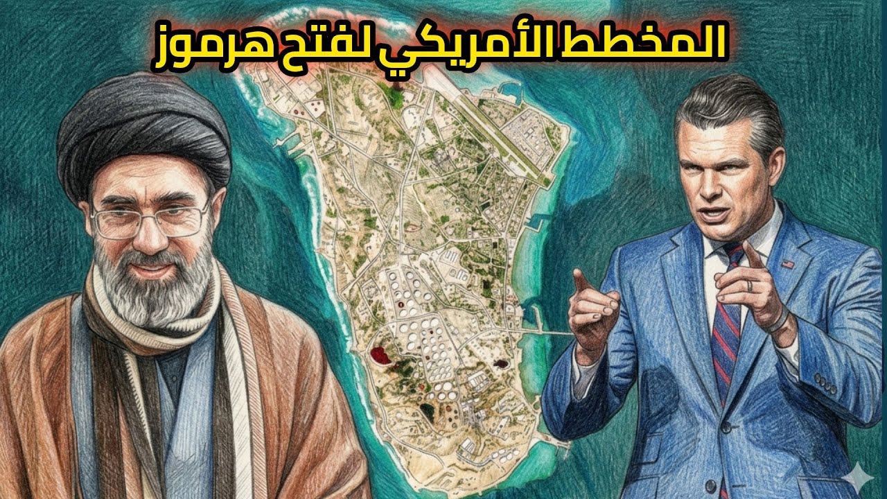 المخطط الأمريكي لفتح هرموز