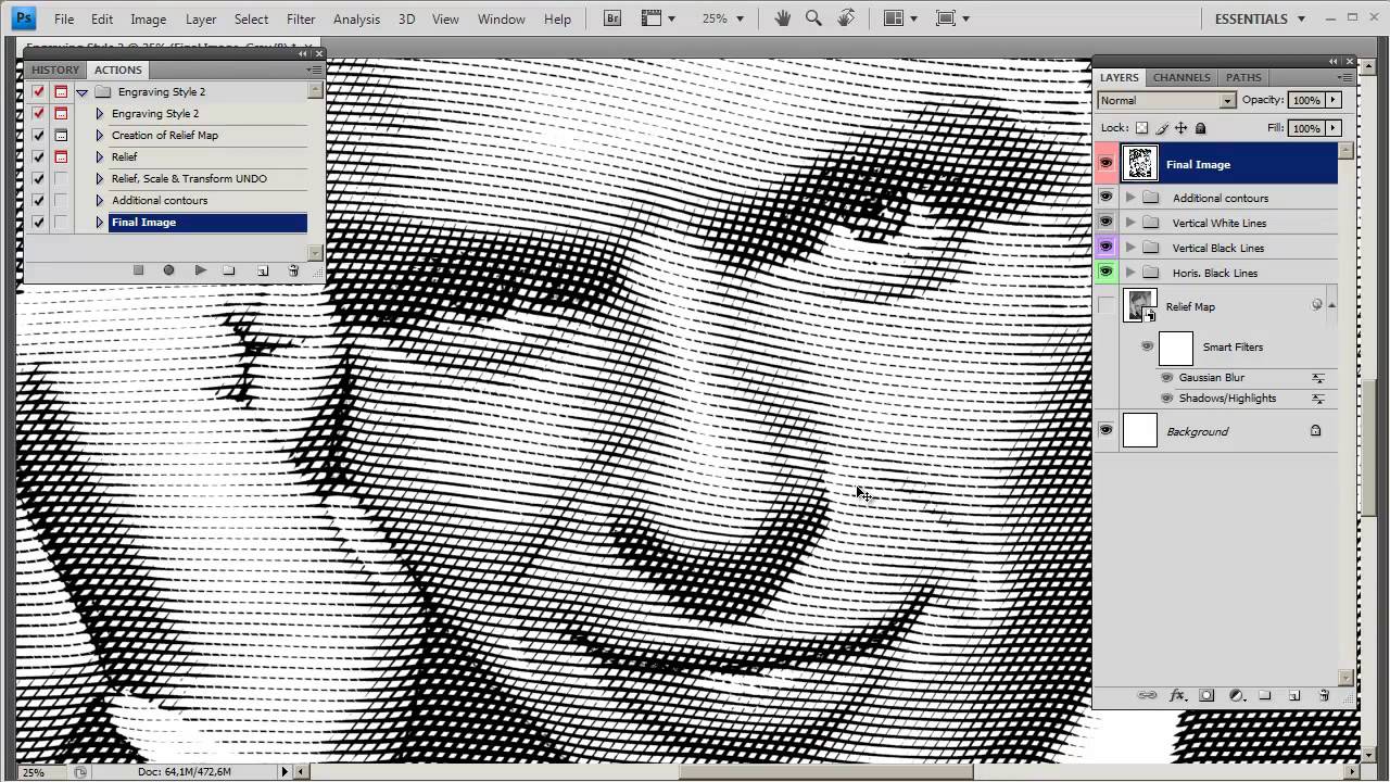 Engraving Style 2