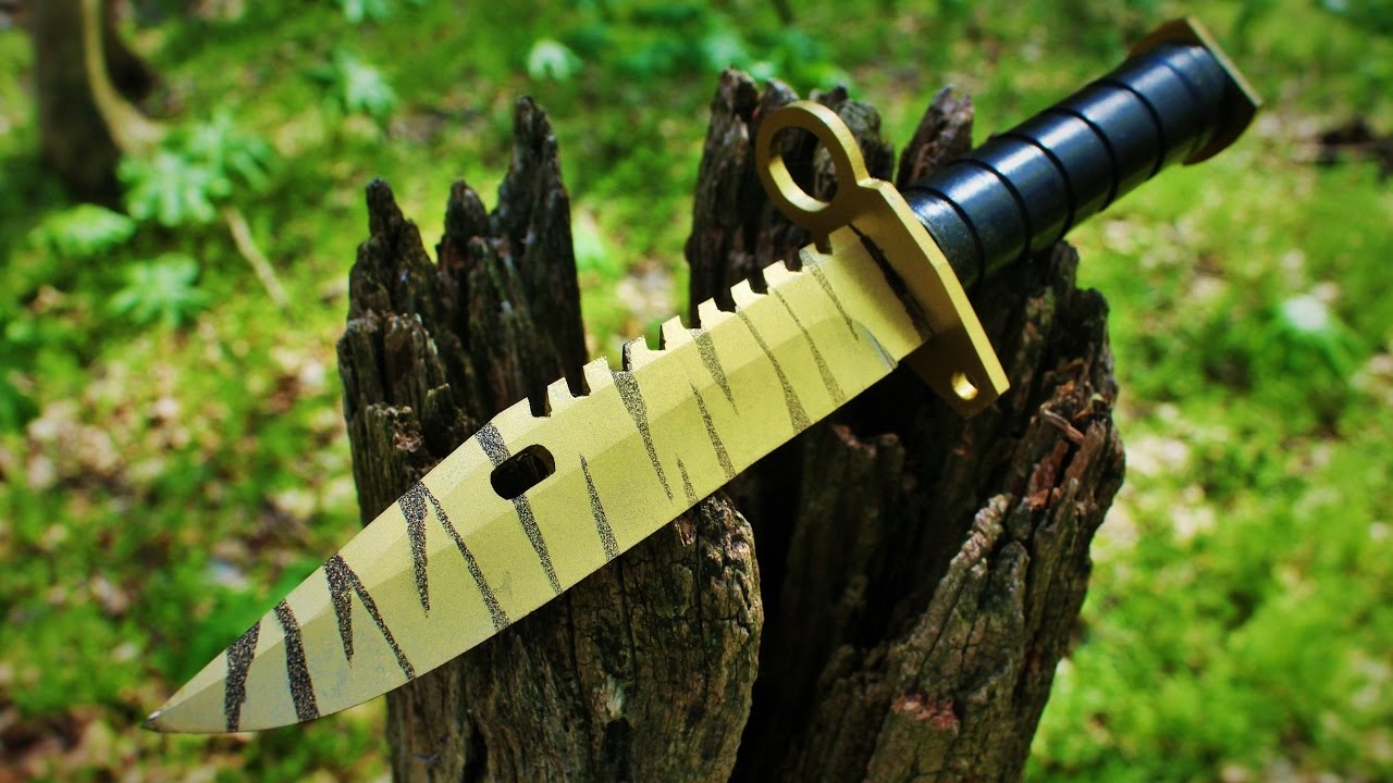Making an M9 BAYONET | TIGER TOOTH SKIN☆ From CS: GO