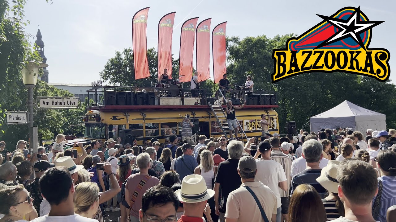 FETE DE LA MUSIQUE HANNOVER 2025 - BAZZOOKAS 4K