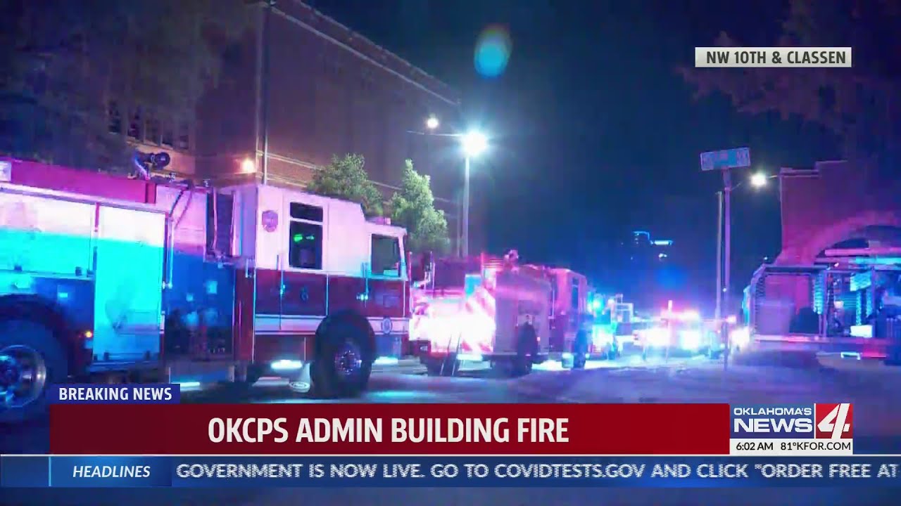 OKCPS Administration Building fire