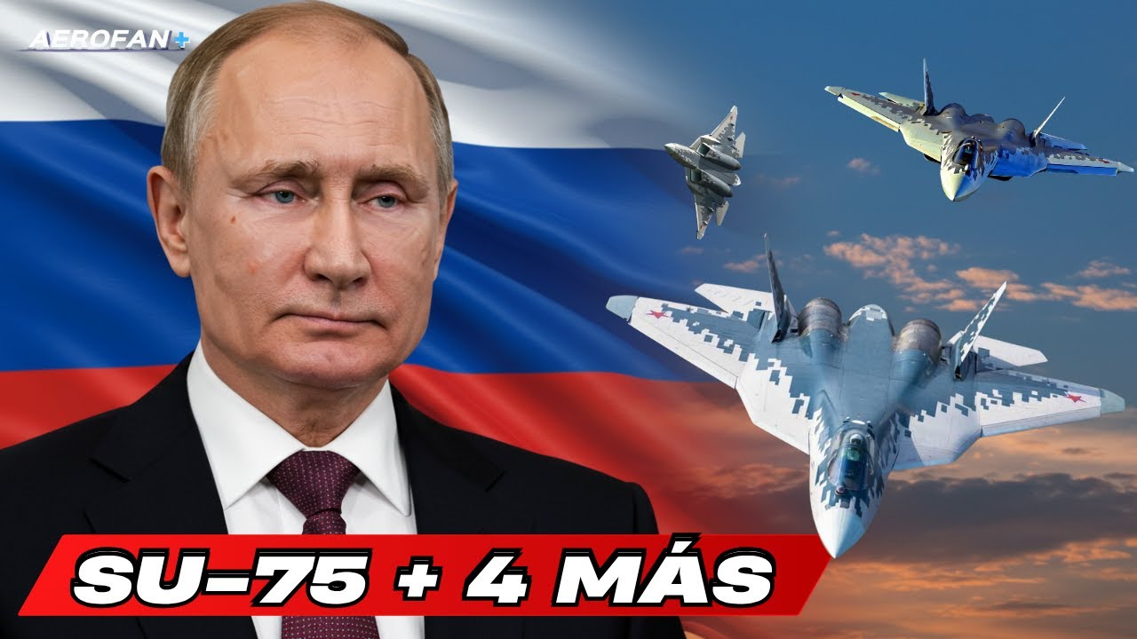 Rusia SORPRENDE al Mundo! Revelan 5 NUEVOS AVIONES de Combate (An&aacute;lisis Completo)
