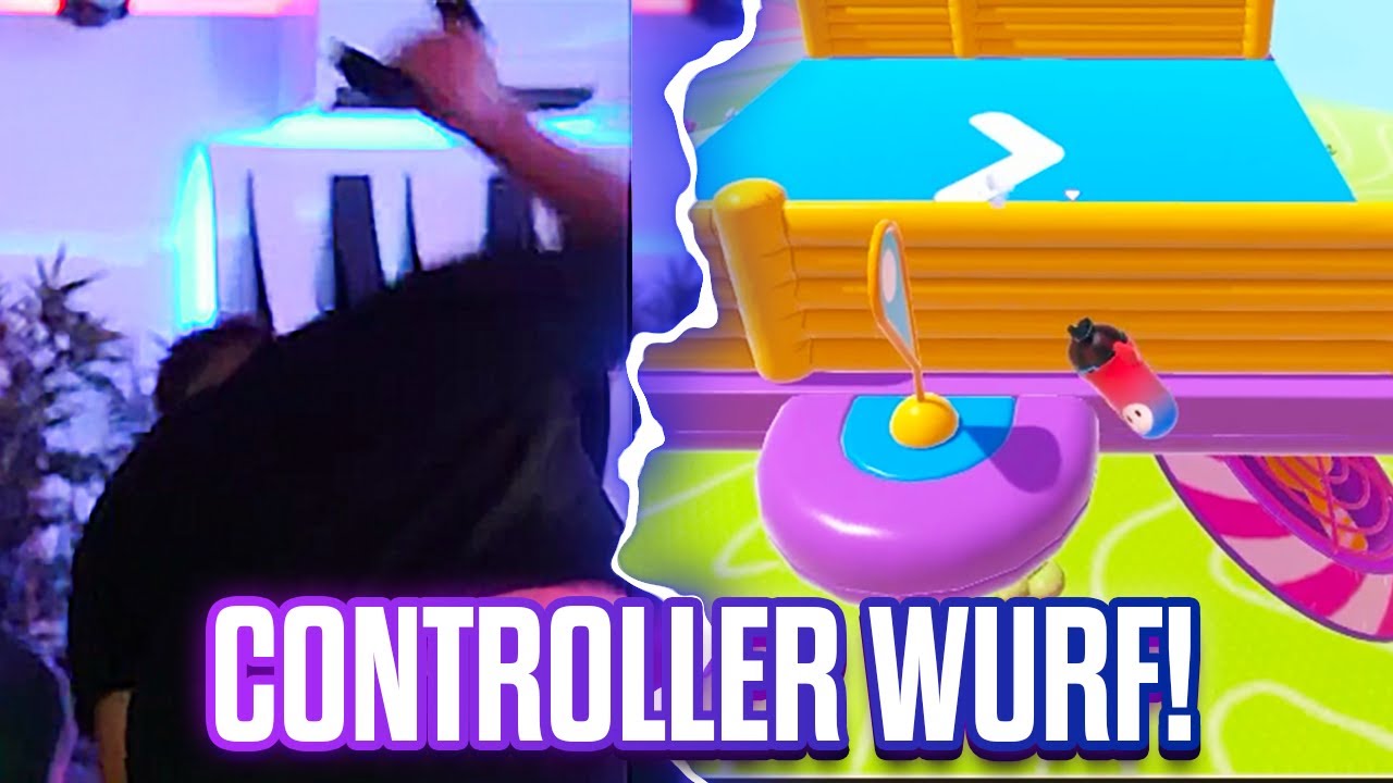 ES KRACHT KOMPLETT 🤣 CONTROLLER WURF bei FALL GUYS 🔥 Tisi Schubech Stream Highlights